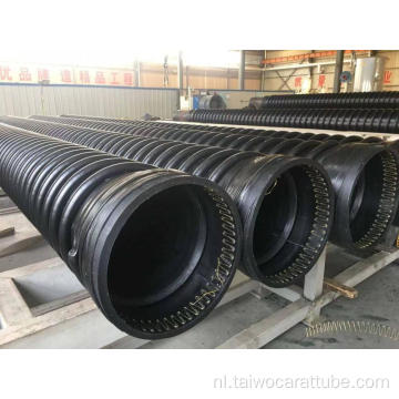 Golde afvoer HDPE Plastic Krah Carat Pipe Tube